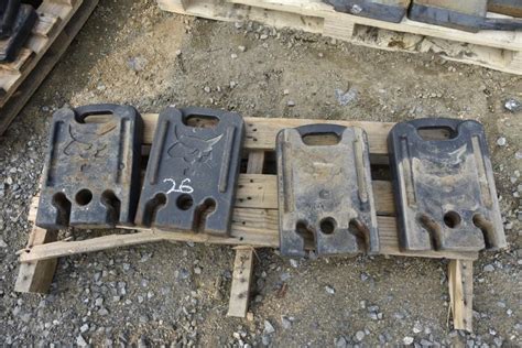 weight kit skid steer|bobcat skid steer weight chart.